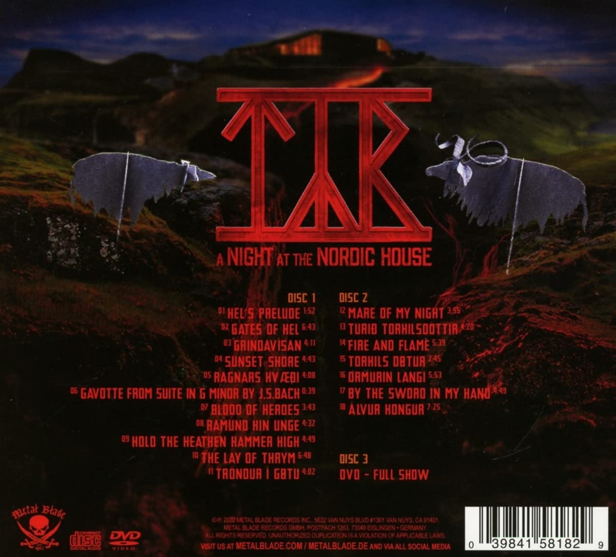 Týr With The Symphony Orchestra Of The Faroe Islands – A Night At The Nordic House