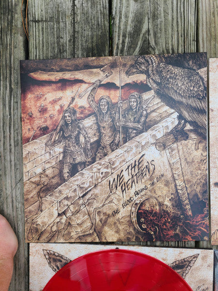 We The Heathens - Blood Behind The Dam album cover