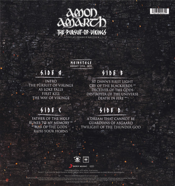 Amon Amarth – The Pursuit Of Vikings - Live At Summer Breeze