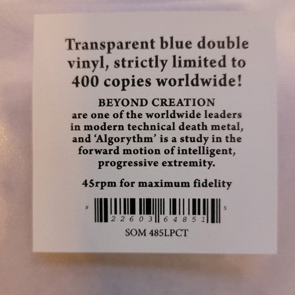 Beyond Creation – Algorythm