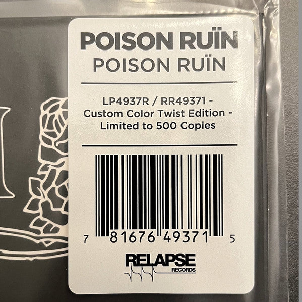 Poison Ruïn – Poison Ruïn