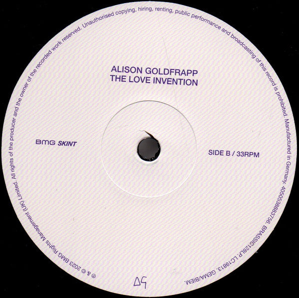 Alison Goldfrapp – The Love Invention