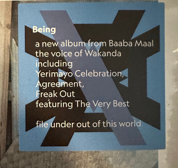 Baaba Maal – Being