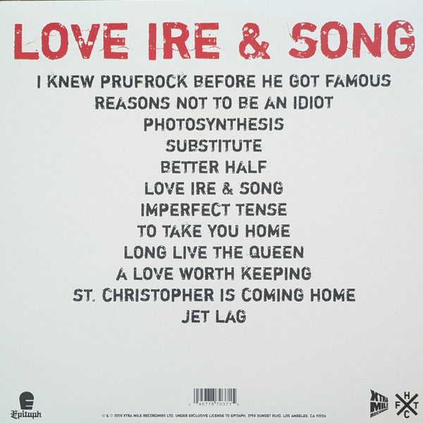 Frank Turner – Love Ire & Song