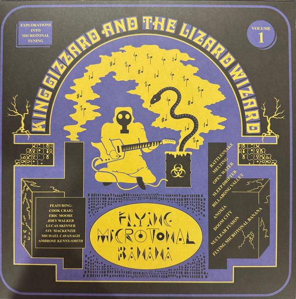 King Gizzard And The Lizard Wizard - Flying Microtonal Banana (Explorations Into Microtonal Tuning Volume 1) album cover