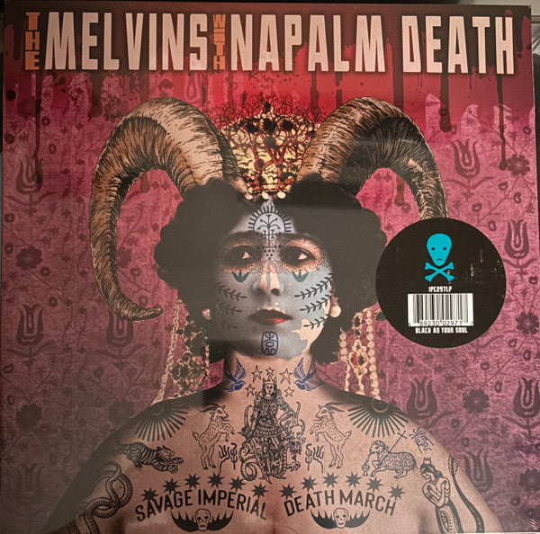 Melvins With Napalm Death - Savage Imperial Death March album cover