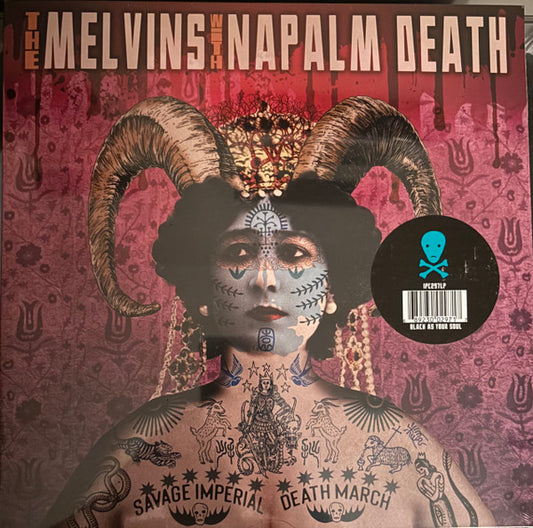 Melvins With Napalm Death - Savage Imperial Death March album cover