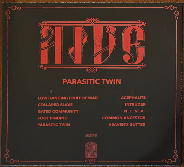 Hive - Parasitic Twin