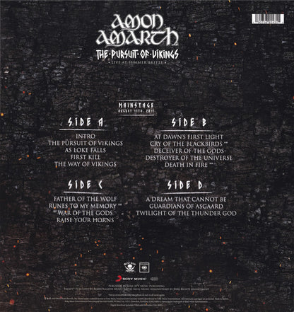 Amon Amarth – The Pursuit Of Vikings - Live At Summer Breeze