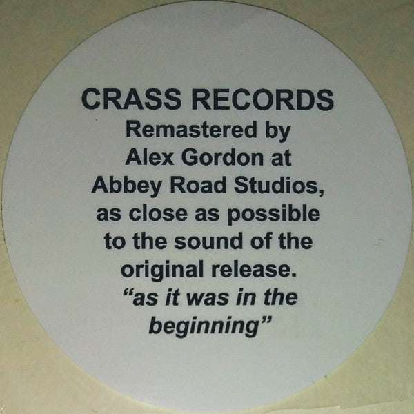 Crass – Christ - The Album / Well Forked - But Not Dead