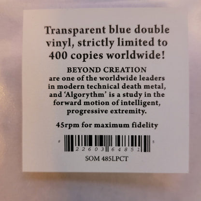Beyond Creation – Algorythm