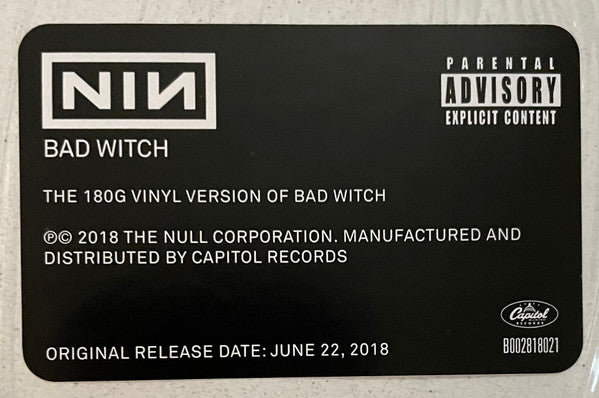 Nine Inch Nails ‎– Bad Witch