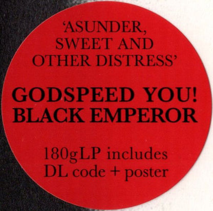 Godspeed You! Black Emperor ‎– Asunder, Sweet And Other Distress