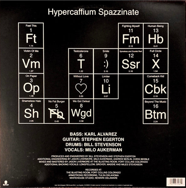 Descendents – Hypercaffium Spazzinate